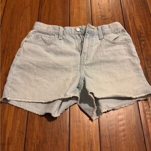 Old Navy Light Blue Denim Cutoff Shorts